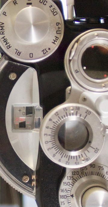 eye exam tool. RL RMH RMV P U PH
